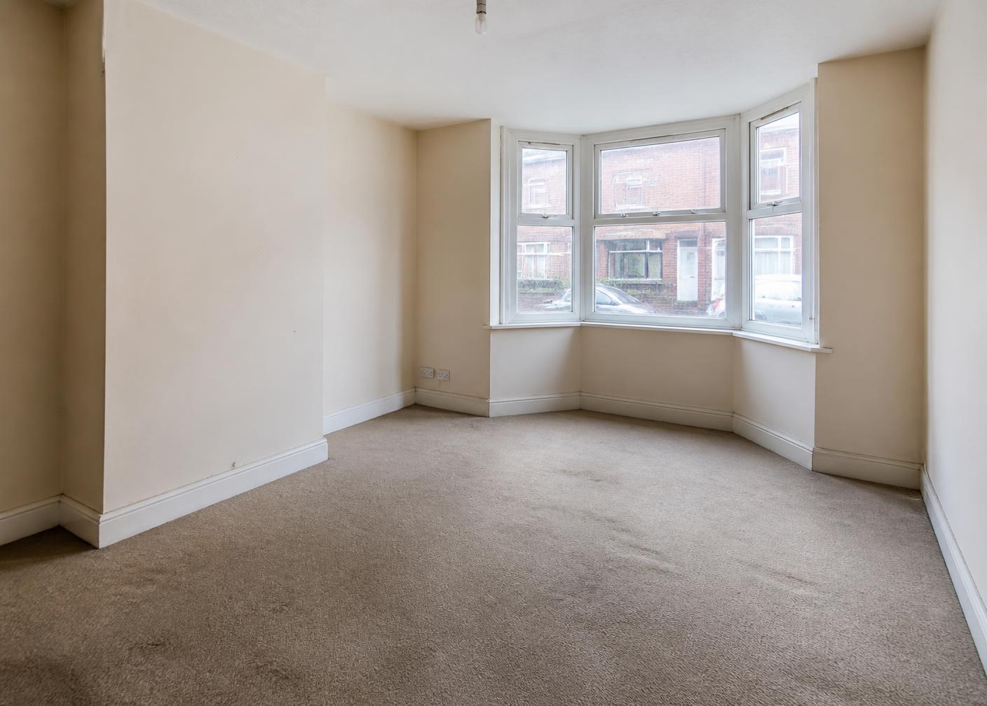 Living room — Ilford, 4 bed semi — before Quaysure Homes furnished it